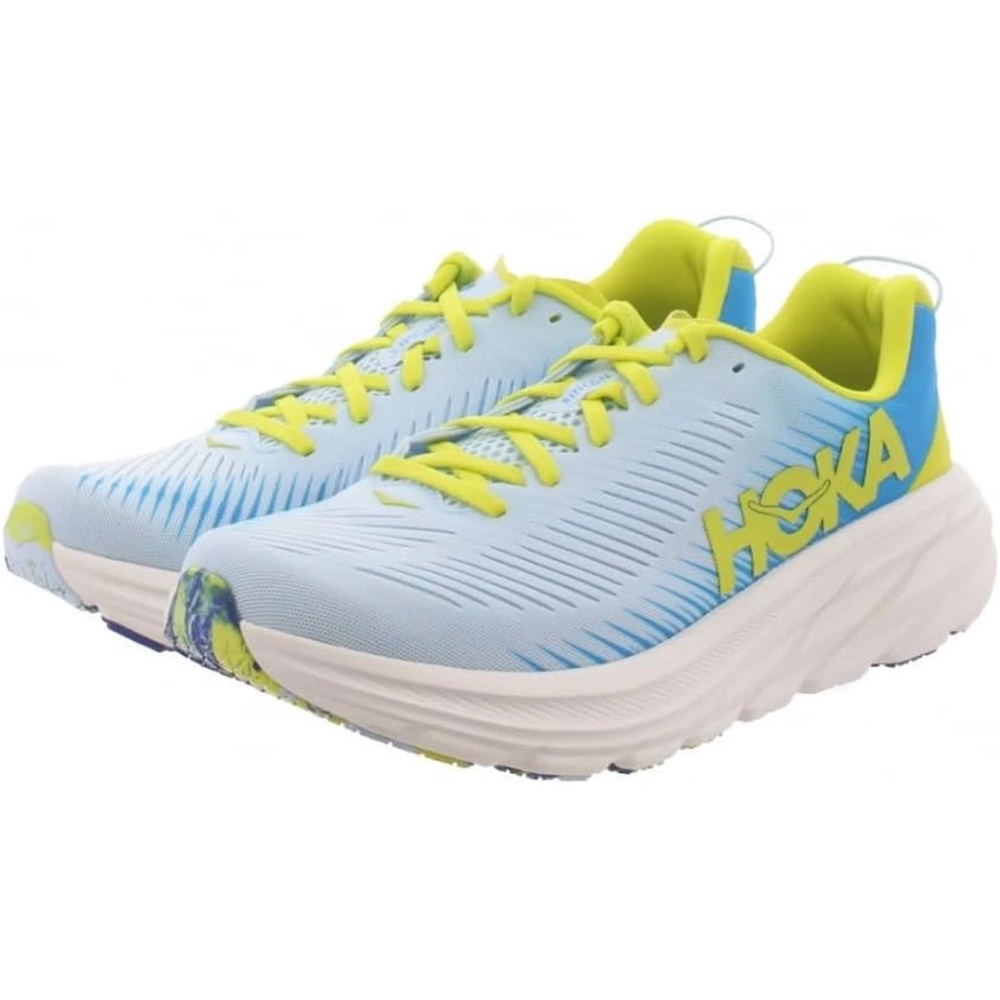 NEW HOKA ONE Rincon 3 Ice water Diva Blue Mens 10.5B Rare Sold out Running Shoe